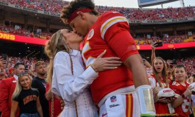 Breaking News: Can we say Patrick Mahomes is not a good example for kids to look up to, his fans on social media users scold the chiefs quarterback for taking beer in public place...