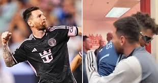 Breaking News: Lionel Messi proves he's cracked America at Chiefs stadium after meeting Patrick Mahomes. He took the NFL world by storm on Saturday, turning in an incredible performance during Inter Miami's match against Sporting KC at Arrowhead Stadium after meeting star QB Patrick Mahomes..