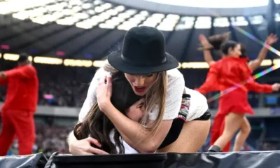 Eras Tour has been filled with special emotional moments like this, and along with the "22" fan meeting, many Swifties have gotten engaged at her concerts. Luckily, Swift finally got to see one herself during a recent concert in Scotland, calling it out to the crowd.